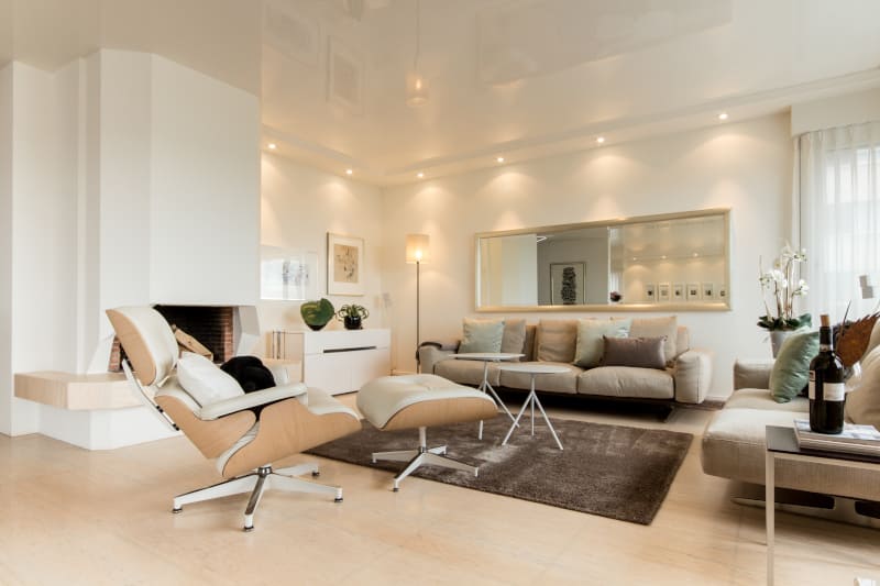 SOFT STAGING eines Wohnzimmers - Nachher